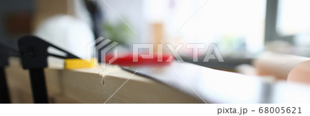 Building clamp at carpenter workspace 68005621