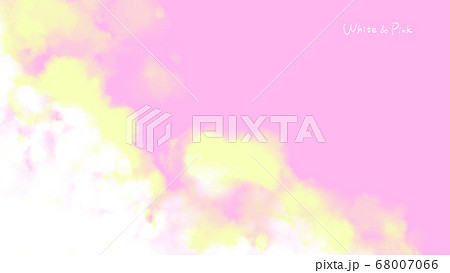ピンクと白のクリーミー壁紙のイラスト素材