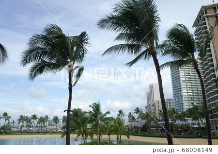 台風接近_ハワイアンビレッジ 台風接近_ハワイアンビレッジ 68008149