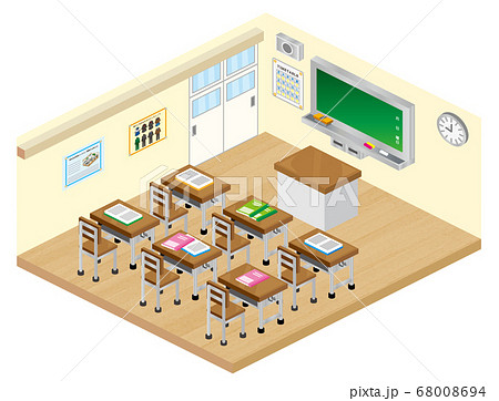 学校の教室2 68008694