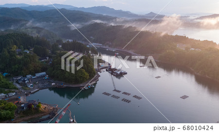《宮城県》気仙沼の朝の風景 《宮城県》気仙沼の朝の風景 68010424