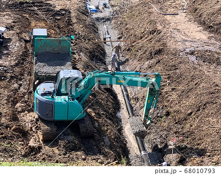 暗渠管布設工事 68010793