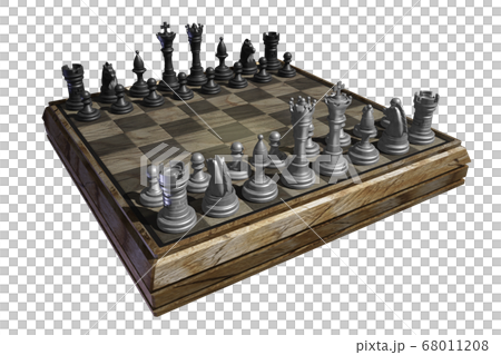 Chess (CG: transparent material) 68011208