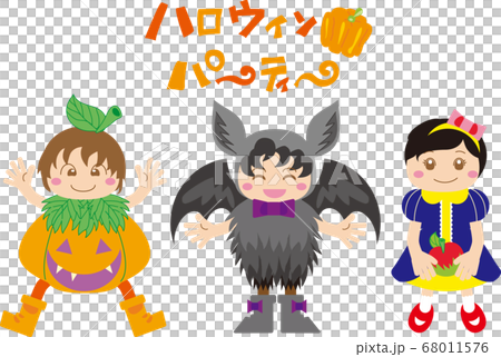 萬聖節兒童角色扮演 68011576