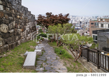 城壁 ソウル城郭 風景 68011999