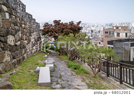 城壁 ソウル城郭 風景 68012001