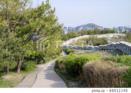 城壁 ソウル城郭 公園 68012146