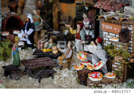 nativity scene with pizza nativity scene with pizza 68013757