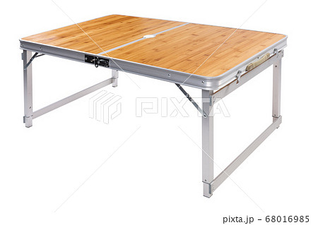 easy folding table for camping or for fishing, on 68016985