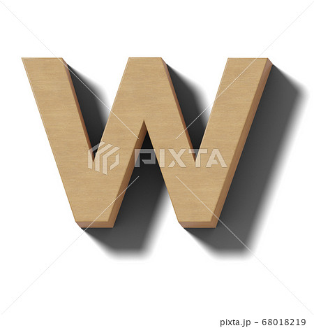木でできたアルファベットのイメージ 68018219