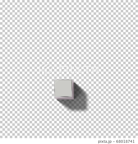 リアルなシルバーの文字ブロックのピリオド リアルなシルバーの文字ブロックのピリオド 68018741