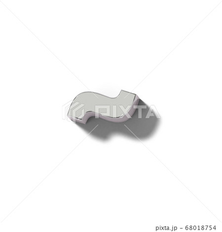 リアルなシルバーの文字ブロックの~ 68018754