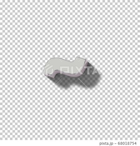 リアルなシルバーの文字ブロックの~ 68018754