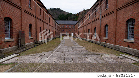 Maizuru red brick museum in kyoto,japan 68021517