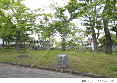 《岩手県》盛岡城址公園　本丸跡 68022175