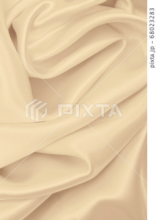 Smooth elegant golden silk or satin luxury cloth 68023283