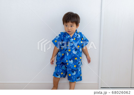 甚平を着た男児　幼児 68026062