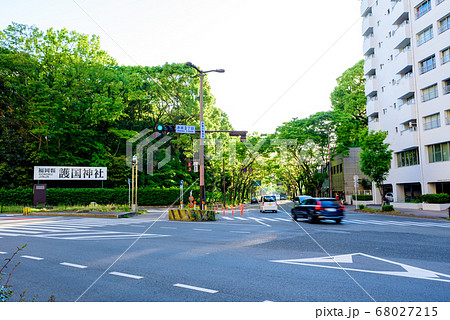 福岡市中央区赤坂三丁目付近　国体道路沿い　 68027215