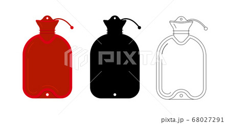 Medical warmer icon set isolated on white background. 68027291