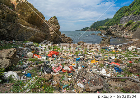 美しい海のごみ 美しい海のごみ 68028504