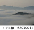 虎ヶ峰からの雲海⑤ 68030041