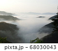虎ヶ峰からの雲海⑦ 68030043