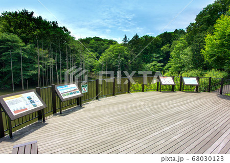 東京都八王子市、町田市、都立小山内裏公園と大田切池 東京都八王子市、町田市、都立小山内裏公園と大田切池 68030123