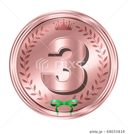 王冠 リボン 銅 アイコン 王冠 リボン 銅 アイコン 68033816