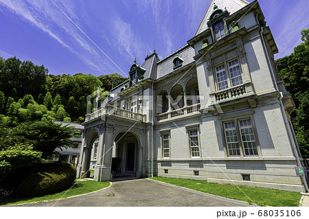 松山市街 萬翠荘 愛媛県松山市の写真素材