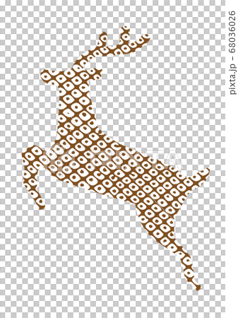 鹿の子模様の鹿 鹿の子模様の鹿 68036026