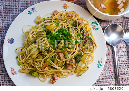ジェノベーゼパスタ ジェノベーゼパスタ 68036294
