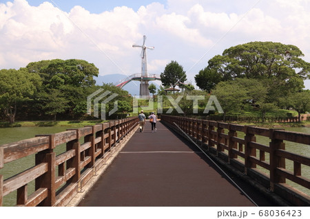 駕与丁公園の夏 68036423