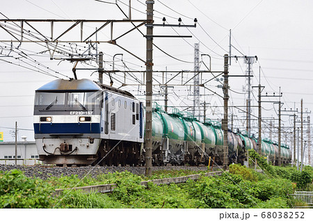 武蔵野線　南越谷－東川口　JR貨物　EF210-157（吹田） 68038252