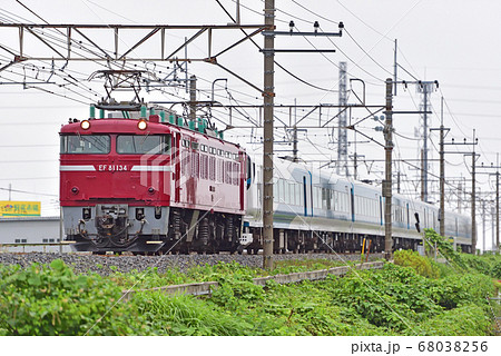 武蔵野線　南越谷－東川口　JR東日本　EF81-134（長岡）＋E257系2500番台　NC- 32 68038256