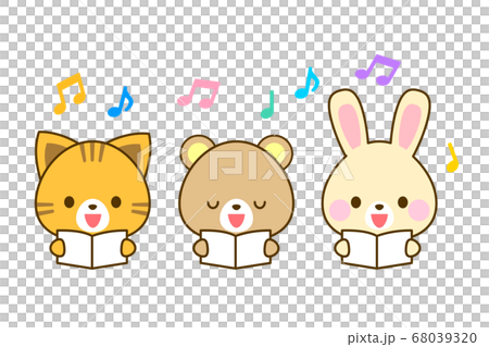 Chorus animal illustration 68039320