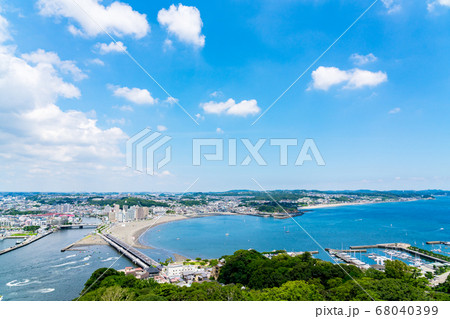 【神奈川県】湘南の海岸(8月) 【神奈川県】湘南の海岸(8月) 68040399