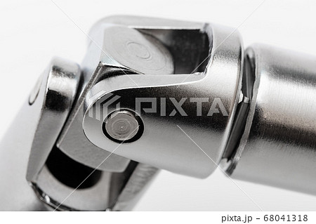 steel hinge on white background steel hinge on white background 68041318