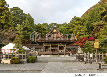 出雲大神宮 日本一の縁結び 京都亀岡観光スポット 明智光秀ゆかりの地 の写真素材