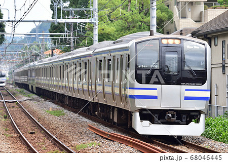 横須賀線　北鎌倉ー大船　JR東日本　E217系　Y-34編成（鎌倉） 68046445