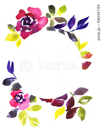 Floral wreath Floral wreath 68046799