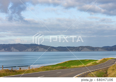 Road in coast Road in coast 68047106