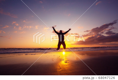 Jumping man 68047126