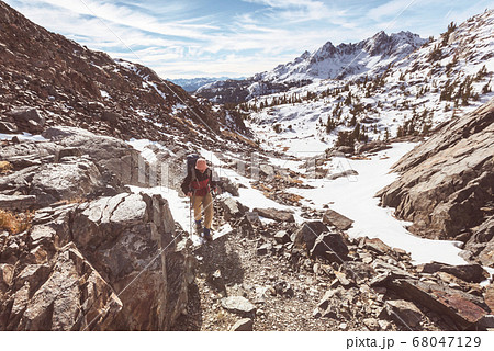 Hike in Sierra Nevada 68047129