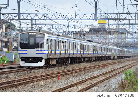 東海道本線 大船 戸塚 Jr東日本 E217系 Y 51編成 鎌倉 の写真素材