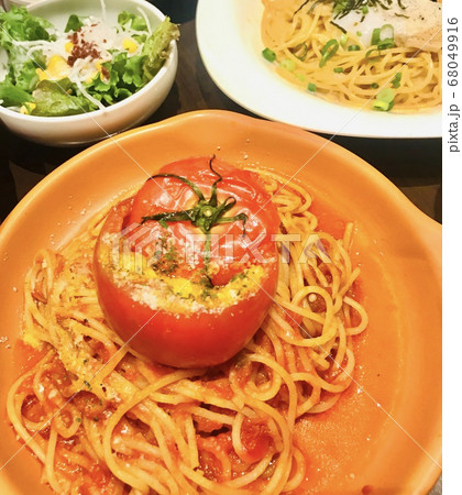 トマトパスタのセットメニュー 68049916