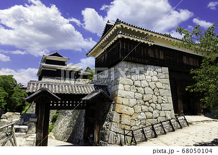 松山城　戸無門と筒井門　愛媛県松山市 68050104