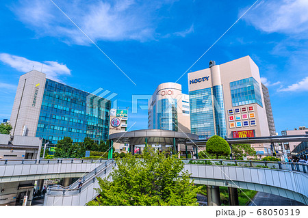 日本の川崎都市景観 溝の口駅(武蔵溝ノ口駅)前などを望む=8月2日 日本の川崎都市景観 溝の口駅(武蔵溝ノ口駅)前などを望む=8月2日 68050319