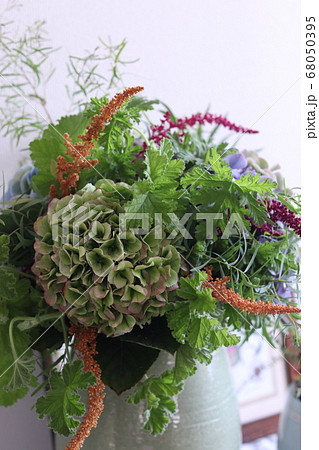秋色紫陽花のbouquet 秋色紫陽花のbouquet 68050395