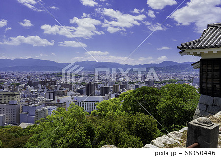 松山城　松山市街中心部　愛媛県松山市 68050446