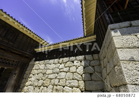 松山城　太鼓門　愛媛県松山市 68050872